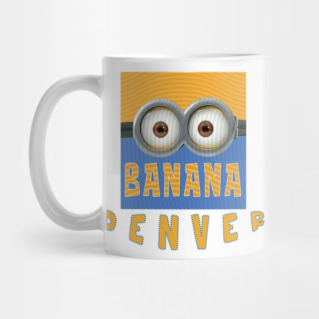 MINION BANANA USA DENVER by LuckYA